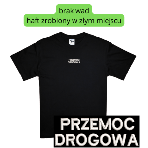Koszulka przemoc drogowa ROZMIAR  L