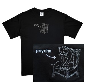 Koszulka psycha siada haft