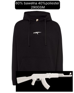Bluza z wyszywanym kałachem