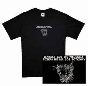 Koszulka z haftem sos totkowy