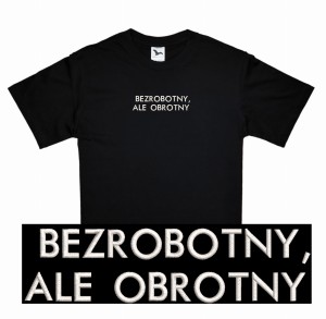 Koszulka z haftem obrotny